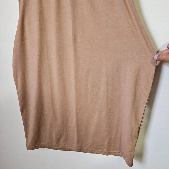 EUC TAN CURVY PENCIL SKIRT SIZE XL - Picture 2 of 10